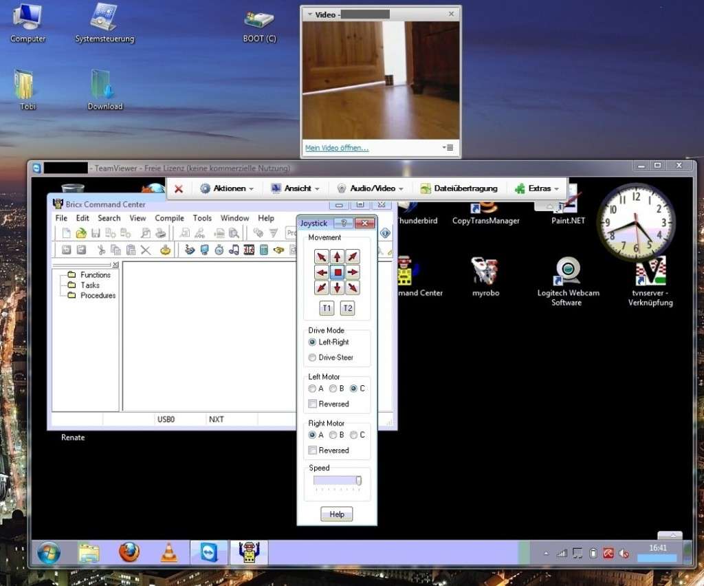 Fernsteuerung per TeamSpeak