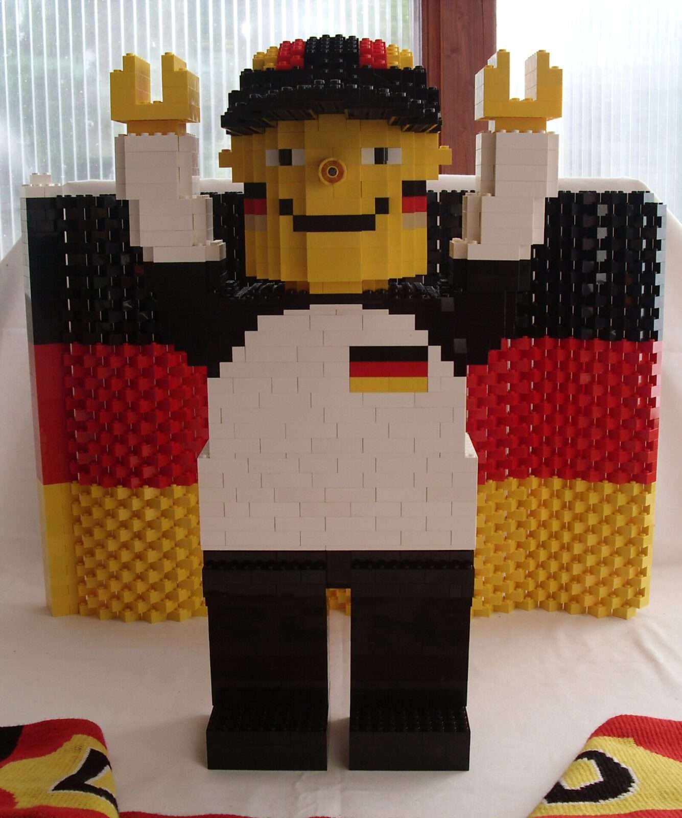 Lego Deutschlandfan für die WM 2010